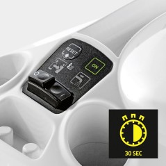 "Krcher Damprenser SC 3 Easyfix - Hurtig Opvarmning på 30 Sekunder til Effektiv Rengøring!"